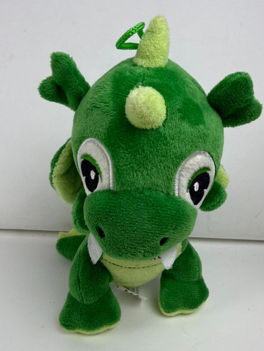 Comarch Mascot Green Dragon Plush Hanging Cord Soft Doll Stuffed Toy 6.5" Small